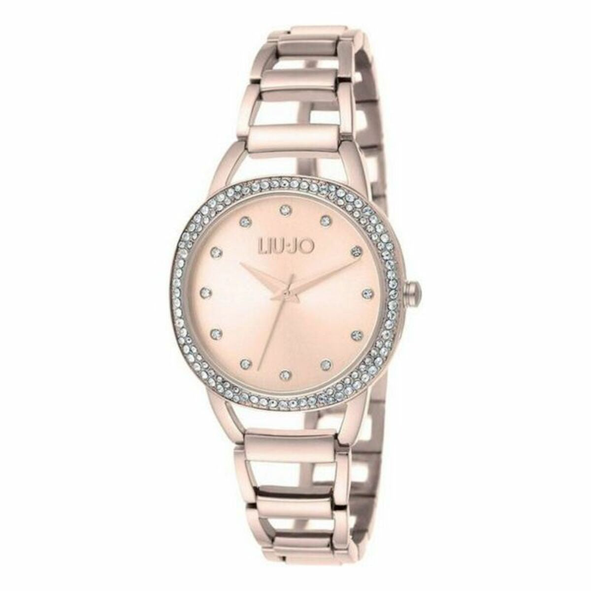 Liu Jo TLJ103 Damklocka – Roséguld – Elegant armbandsur med kristaller (34 mm)