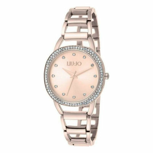 Liu Jo TLJ103 Damklocka – Roséguld – Elegant armbandsur med kristaller (34 mm)